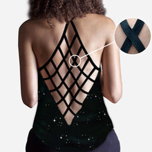 Load image into Gallery viewer, Personalized Halloween Cross Tank Top Custom Name Gift Idea