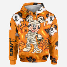 Load image into Gallery viewer, Personalized Halloween All-Over Shirt Custom Name Gift
