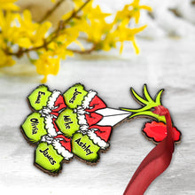 Load image into Gallery viewer, Personalized Mama Grinch Christmas Ornament Custom Name Gift