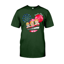 Load image into Gallery viewer, Personalized America Mama T-Shirt & Hoodie Custom Family Gift