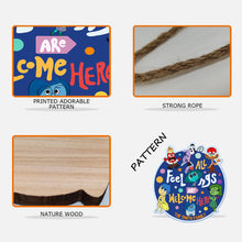 Load image into Gallery viewer, Personalized Custom Shaped Wood Sign Unique Family Gift