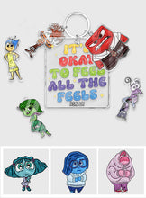 Load image into Gallery viewer, Personalized Acrylic Keychain with Charms for All Occasions