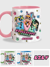 Load image into Gallery viewer, Personalized Weed Accent Mug Custom Name Gift for Her
