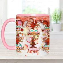 Load image into Gallery viewer, Personalized Two-Tone Accent Mug Custom Name Gift