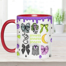 Load image into Gallery viewer, Personalized Accent Mug with Unique Design for Halloween Gift