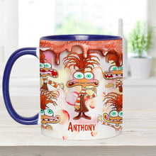 Load image into Gallery viewer, Personalized Two-Tone Accent Mug Custom Name Gift