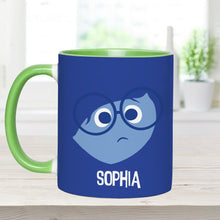 Load image into Gallery viewer, Personalized Two-Tone Accent Mug Custom Name Gift