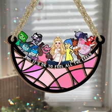 Load image into Gallery viewer, Personalized 2 Layered Suncatcher with Quotes for Home Decor