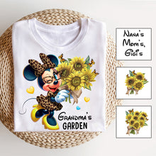 Load image into Gallery viewer, Personalized Grandma's Garden T-shirt & Hoodie with Custom Names Gift