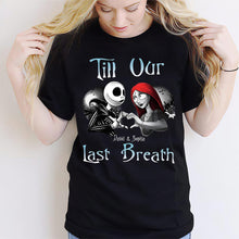 Load image into Gallery viewer, Personalized Nightmare Couple T-shirt & Hoodie Gift Idea