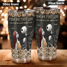 Load image into Gallery viewer, Personalized Nightmare Tumbler Custom Name Gift for Couples