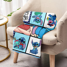 Load image into Gallery viewer, Personalized Ohana Blanket Custom Family Gift Soft Flannel