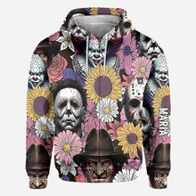 Load image into Gallery viewer, Personalized Horror Themed All Over Shirt Custom Design Gift
