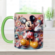 Load image into Gallery viewer, Personalized Ceramic Accent Mug with Magical Mouse Design for Christmas or Birthday