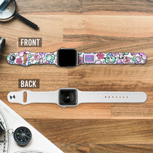 Load image into Gallery viewer, Personalized Puffy Mouse Ears Apple Watch Band Custom Name Gift for Kids