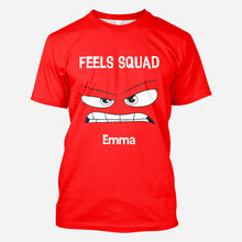 Load image into Gallery viewer, Personalized All Over Print Shirt with Custom Name for Friends