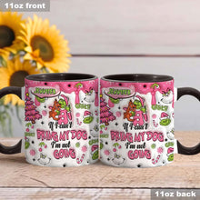 Load image into Gallery viewer, Personalized Grinch Accent Mug Custom Name Gift for Dog Lovers