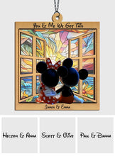 Load image into Gallery viewer, Personalized You & Me We Got This Suncatcher Gift for Couples