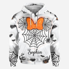 Load image into Gallery viewer, Personalized Halloween All Over Shirt Custom Name Gift