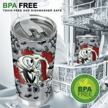 Load image into Gallery viewer, Personalized Nightmare Tumbler Custom Names Unique Gift