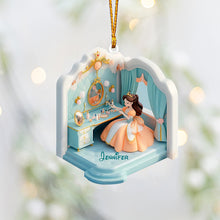 Load image into Gallery viewer, Personalized Mouse Ornament Custom Name Gift for Christmas