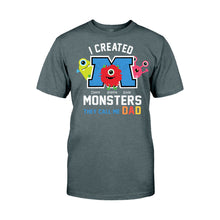 Load image into Gallery viewer, Personalized Father's Day T-shirt with Custom Names | Unique Dad Gift