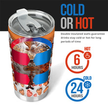 Load image into Gallery viewer, Personalized Tumbler with Custom Design for Graduation, Teacher Appreciation