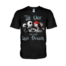 Load image into Gallery viewer, Personalized Nightmare Couple T-shirt & Hoodie Gift Idea