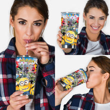 Load image into Gallery viewer, Personalized Fun Tumbler with Minions Custom Design Gift for Kids