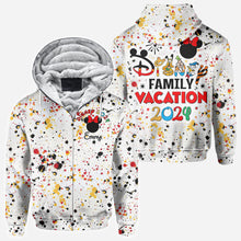 Load image into Gallery viewer, Personalized Disney Family Vacation All Over Shirt for Kids