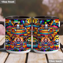 Load image into Gallery viewer, Personalized Halloween Accent Mug Custom Name Unique Gift