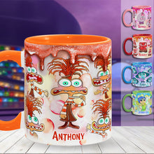 Load image into Gallery viewer, Personalized Two-Tone Accent Mug Custom Name Gift