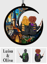Load image into Gallery viewer, Personalized Always Sisters Suncatcher Ornament Gift for Besties