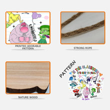 Load image into Gallery viewer, Personalized Classroom Feelings Wood Sign Custom Name Gift