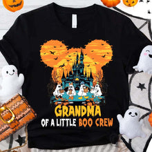 Load image into Gallery viewer, Personalized Halloween Mouse T-shirt and Hoodie for Grandma's Boo Crew