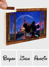 Load image into Gallery viewer, Personalized One-Sided Rectangle Building Brick Blocks for Couples