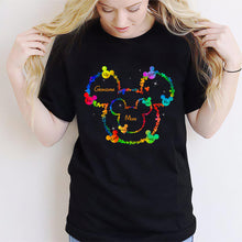 Load image into Gallery viewer, Personalized Mom Grandma Mouse T-shirt & Hoodie Gift for Mother's Day