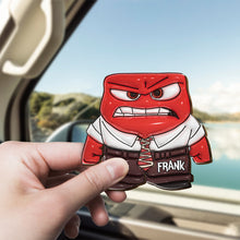 Load image into Gallery viewer, Personalized Shaped Car Visor Clip Custom Emotion Gift