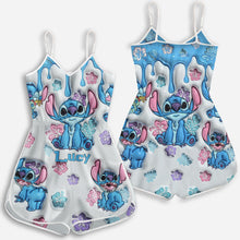 Load image into Gallery viewer, Personalized Ohana Romper with Custom Name for Kids