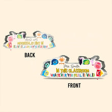 Load image into Gallery viewer, Personalized Custom Shaped Acrylic Plaque for Teacher Appreciation