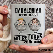 Load image into Gallery viewer, Personalized Dadalorian Mug Custom Family Design Gift