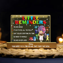 Load image into Gallery viewer, Personalized Acrylic LED Night Light Custom Message Gift
