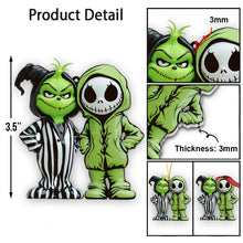 Load image into Gallery viewer, Personalized Grinch & Nightmare Before Christmas Ornament Gift