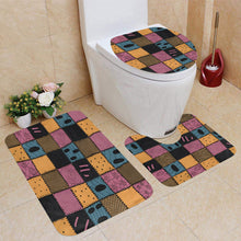 Load image into Gallery viewer, Personalized Nightmare Bathroom Curtain & Mats Set for Couples