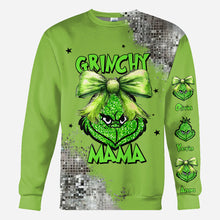 Load image into Gallery viewer, Personalized Grinch All Over Shirt Custom Christmas Gift for Mom