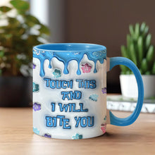 Load image into Gallery viewer, Personalized Ohana Accent Mug Custom Name Gift for Birthdays