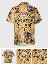 Load image into Gallery viewer, Personalized Pirates Life Hawaiian Shirt for Summer Fun