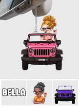 Load image into Gallery viewer, Personalized Acrylic Car Ornament Custom Name Gift for Her