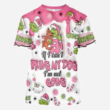 Load image into Gallery viewer, Personalized Christmas All Over Shirt with Grinch Design for Dog Lovers