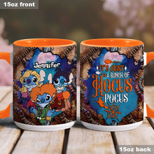 Load image into Gallery viewer, Personalized Hocus Pocus Accent Mug Custom Name Gift for Halloween